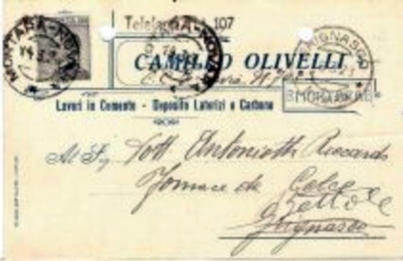 Cartolina Postale 1929 Camillo Olivelli.jpg